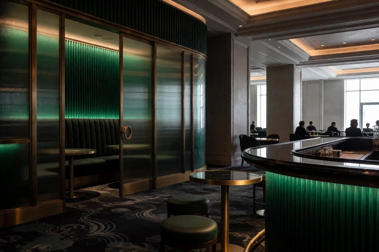 De unieke ruimtes van onze lounge