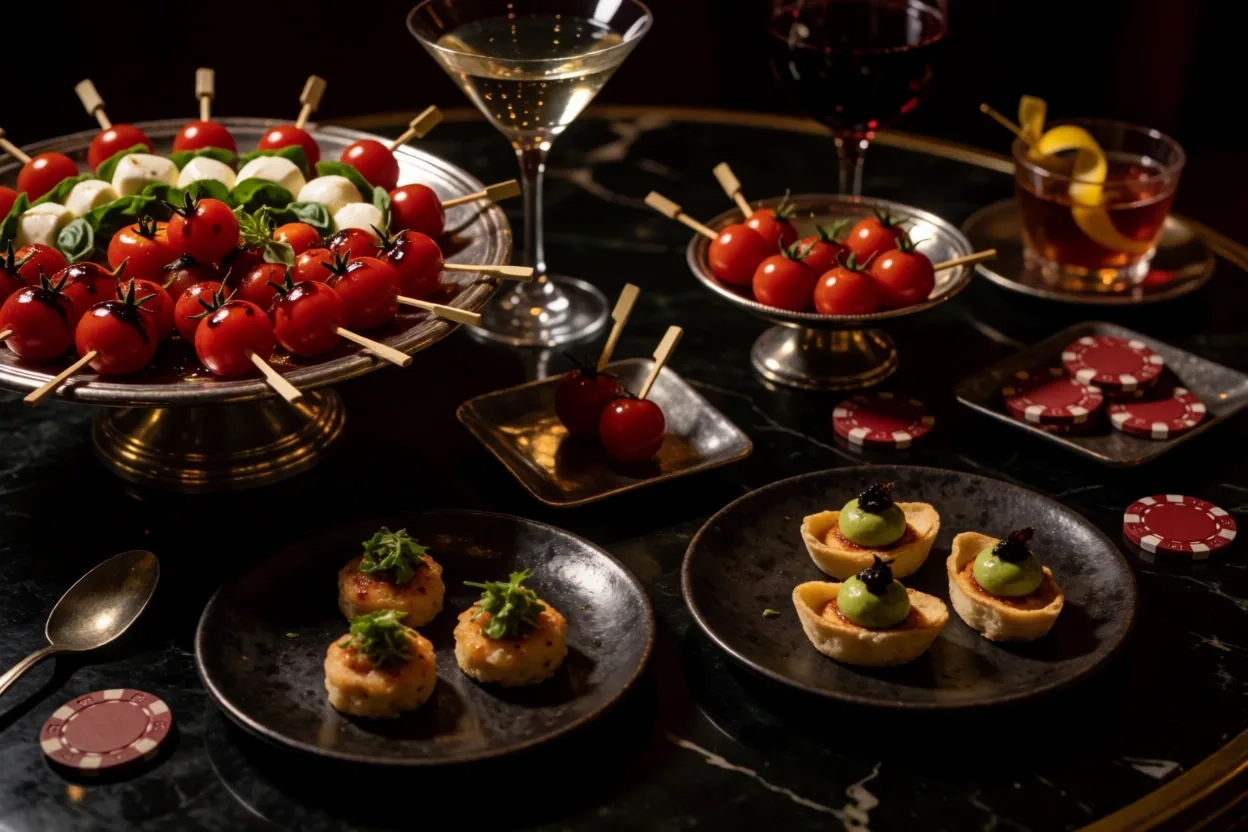 Culinaire presentatie bij Grand Square